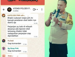 AWP APRESIASI TEGAS KAPOLSEK PAMANUKAN, BERANTAS TRAMADOL & EXIMER DEMI SELAMATKAN GENERASI MUDA.
