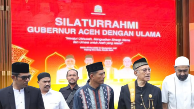Perkuat Sinergi Umara dan Ulama, Kapolda Aceh Hadiri Silaturahmi di Pendopo Gubernur